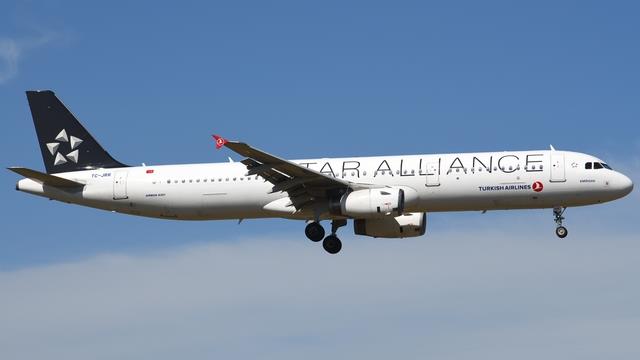 TC-JRR:Airbus A321:Turkish Airlines